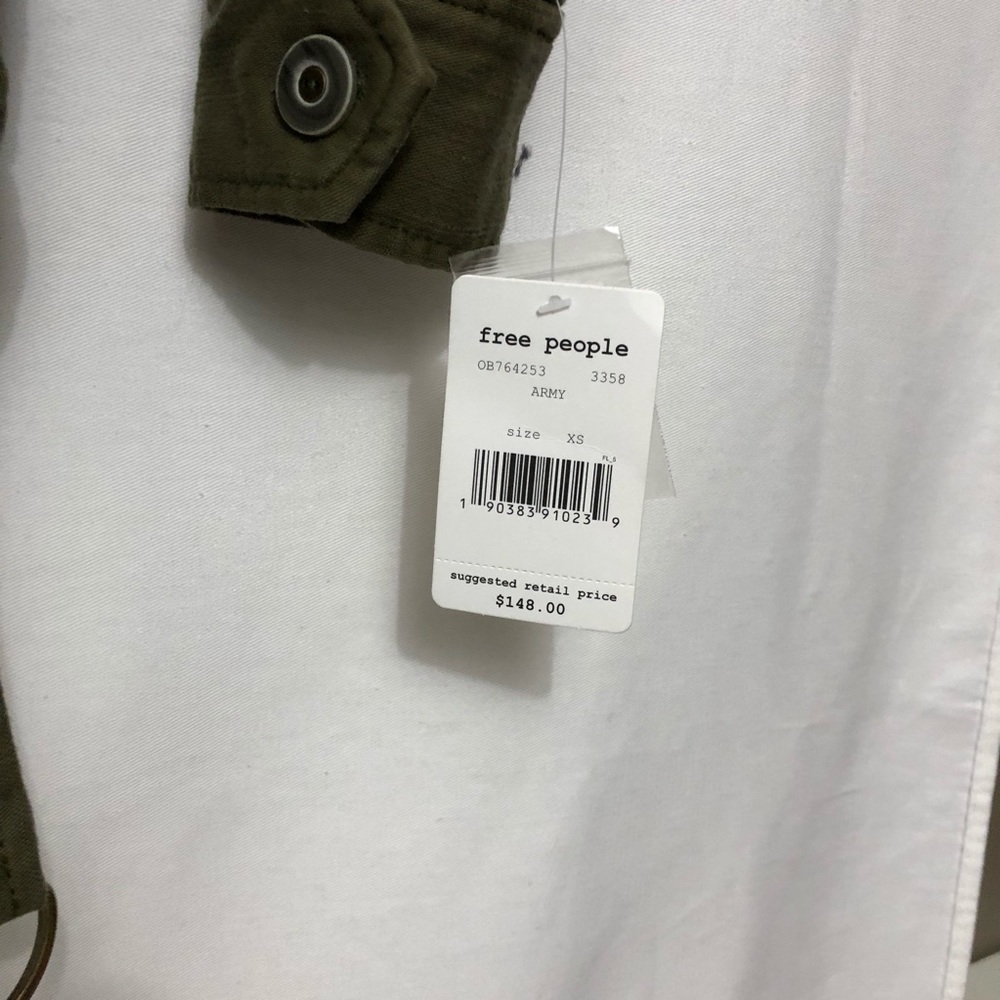Free People Army Jacket - Picture 4 of 6
